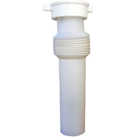 Westlake Pipe & Fittings 1-1/2'' OD Wht Plastic Tailpiece 3/1/4317