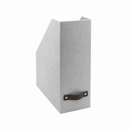 Bigso Estelle Magazine File C62 Ash, 6PK 5911C6249LEA648