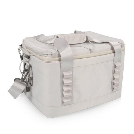 Picnic Time Family Of Brands Tarana Superthick Cooler - 12 can, Halo Gray 630-12-105-000-0