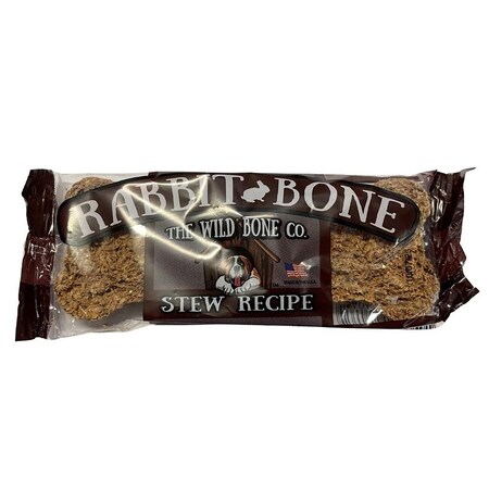 The Wild Bone Co 1812 Stew Dog Biscuit, Jerky, Rabbit, 1 oz 1811
