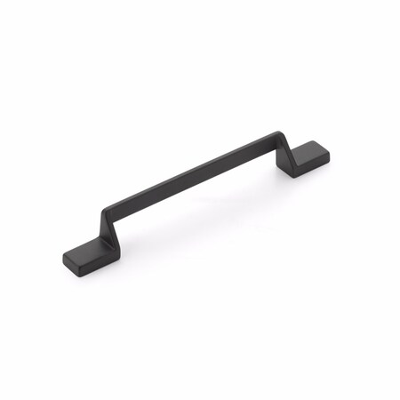 Schaub 6-1/4in Center to Center San Marco Cabinet Pull Matte Black Finish 455-MB