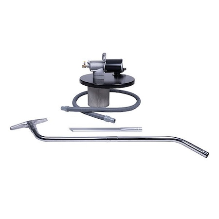Guardair Pneumatic Vacuum Head, 23 in H, 85 dB PQ55H150K