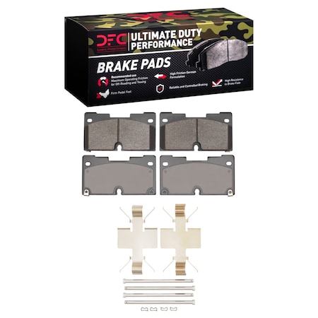 Dfc Ultimate Duty Disc Brake Pad Set,  1400-2173-01