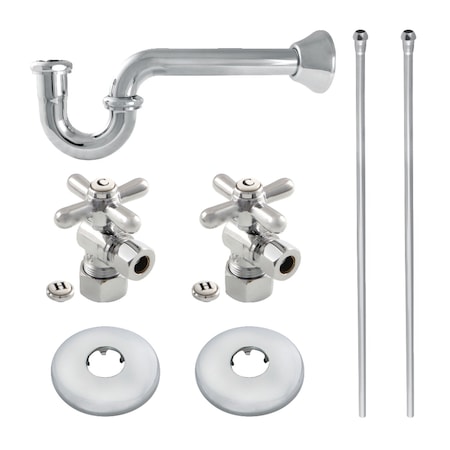 Kingston Brass Plumbing Supply Kit Combo, Polished Chrome KPK301