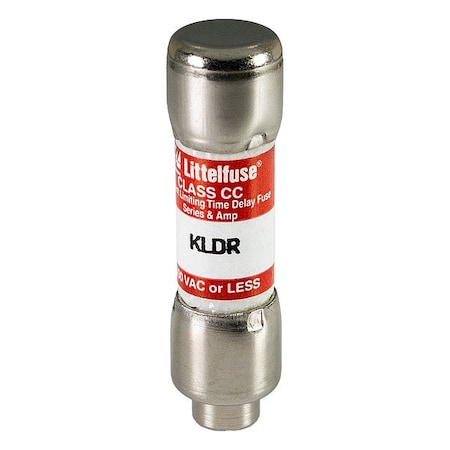 Littelfuse Fuse, KLDR Series, Time-Delay, 600 V AC, Cylindrical KLDR02.8TXP