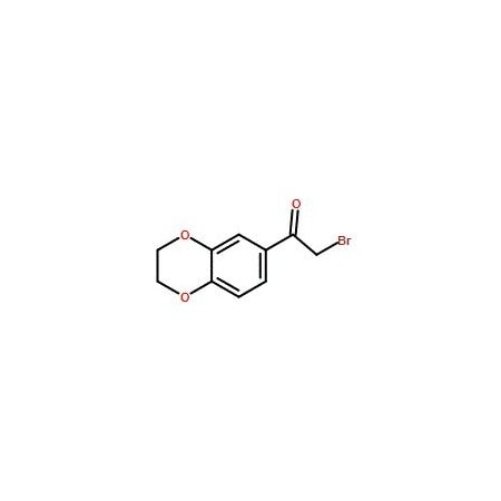 Ak Scientific 2-Bromo-1-(2, 3-dihydrobenzo[b][1, 4]dioxin-6-yl)ethanone (1g), CAS 4629-54-3 Y6242-1g