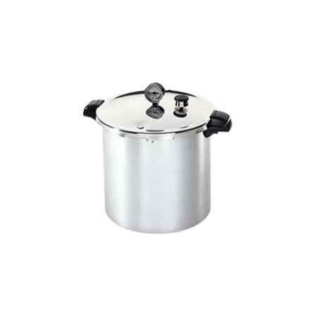 National Presto Presto Brushed Aluminum Pressure Cooker and Canner 23 qt 01781