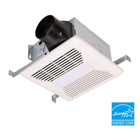 Good Housekeeping Bath Fan w/Plastic cover with light 84005