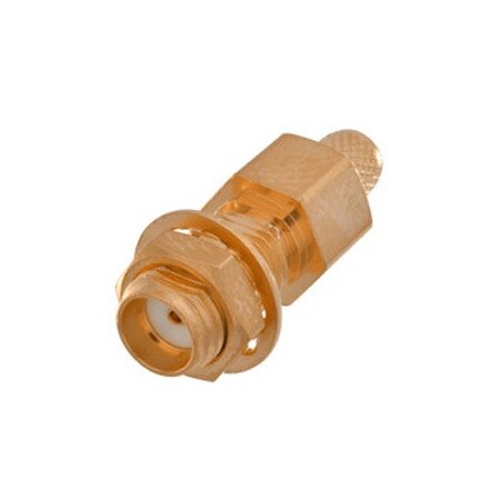 Johnson SMA Jack Straight Cabled Bulkhead RG316 DS 142-0304-411