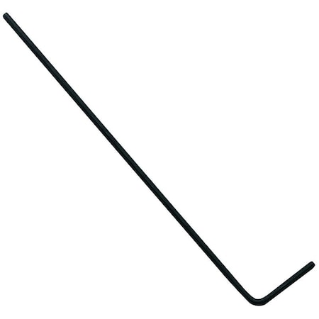 Eklind Hex-L Short Arm Hex Key, SAE, 3/8 in Tip, Alloy Steel, Black Oxide 15124