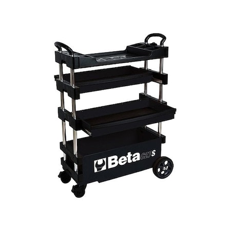 Beta Collapsible Metal Tool Cart C27S-N