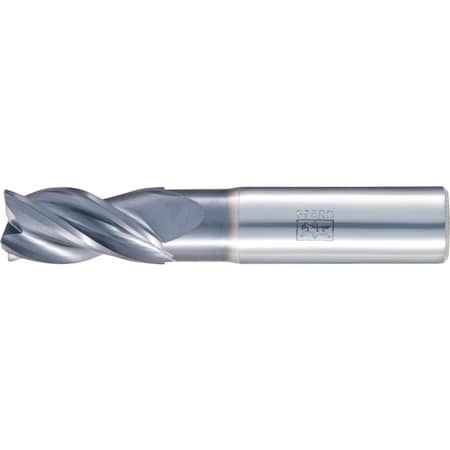 Pferd PFERD Chamfered End Mill, 4 flutes, 5/8'' Dia, 1-1/4'' APMX, 3-1/2'' OAL, cylindrical shank 23003050