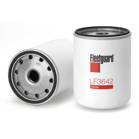 Fleetguard Automotive Oil Filter, 6 11/16 in H LF3642