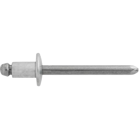 Auveco Blind Rivet 1/4in Diameter 1/64 1/8in Grip, 25PK 24447