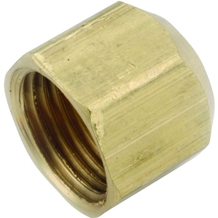 Anderson Metals Space Heater Tube Cap, 3/8 in, Flare 54840-06