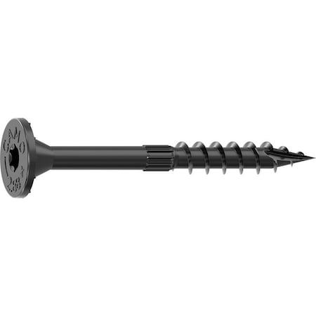 Camo Structural Screw, 5/16 in Thread, 2-7/8 in L, Flat Head, Star Drive, Sharp Point, PROTECH Ultra 4 Coated 0366180