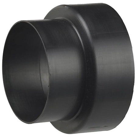 Dundas Jafine Duct Increaser, 3 to 4 in Connection, Plastic INC34EZW
