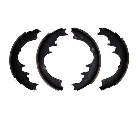 Dfc True Arc Parking Brake Shoes, Drum Brake Shoe Set, 1901-0196-00
