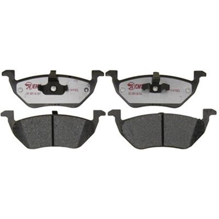 R/M Brakes RM Brakes EHT1055 Ceramic Brake Pad Set With Hardware R53-EHT1055