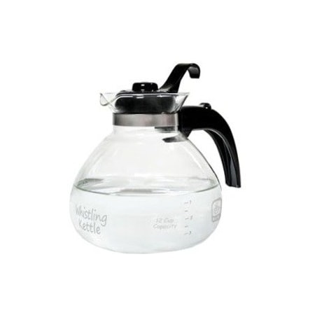 Medelco Clear Glass 6 pt Tea Kettle WK112