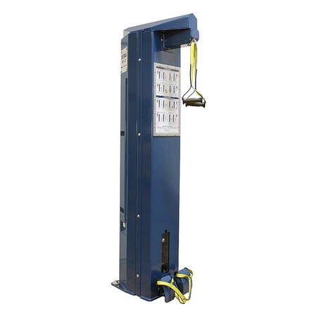 Outdoor-Fit Pulley System, Blue, Powder Coated OF-100-06