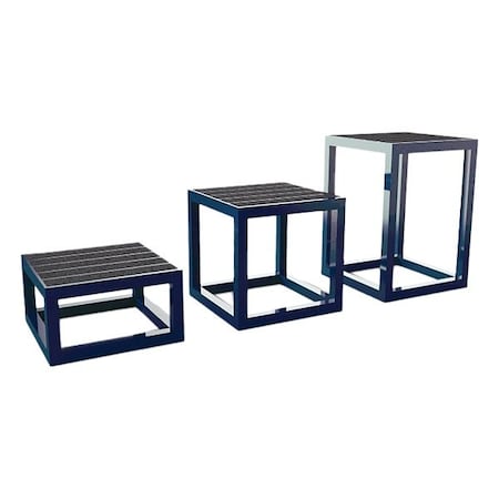 Triactive Usa Plyo Box Set, 24 in. L, 330 lb Cap. PBOX-B