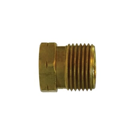 Midland Industries NUT STD POL BRS 34016