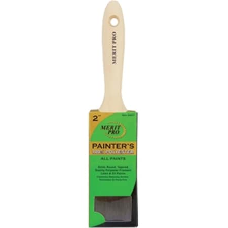 Merit Pro 77 2 in. Painters Professional Beavertail Handle Varnish Brush 652270000770