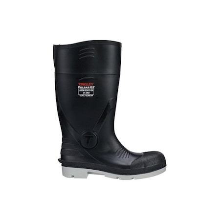 Tingley Unisex Knee Boot, Black/Gray, Composite Toe, Black, Gray, 3 43261.03