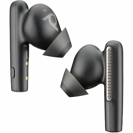 Hp Poly Voyager Free 60+ UC Carbon Black Earbuds +BT700 USB-C Adapter +Touchscreen Charge Case 7Y8G4AA