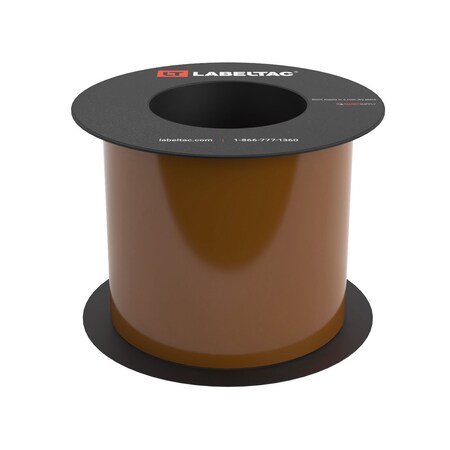 Labeltac High Performance 10-Year Vinyl Supply 4.5in x 75ft LT9, Brown LT4510HP-C