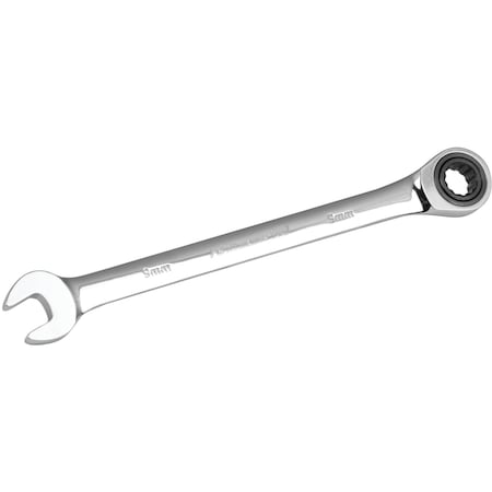 Performance Tool 9 mm Metric 100-Tooth Ratcheting Wrench W30349