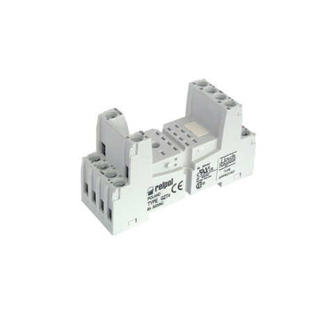 Sprecher & Schuh SOCKET 14-BLADE 6A 300V GREY GZT4