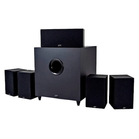 Monoprice Premium 5.1-Channel Home Theater System with Subwoofer 10565