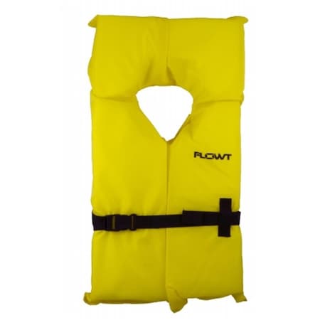 Flowt Life Vest - Yellow- Oversize Adult 40003-OS