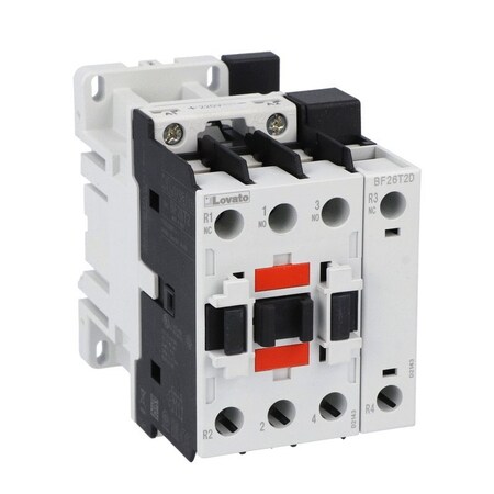 Lovato 4P Contactor 2No+2Nc 45A Ac1 2 BF26T2D024