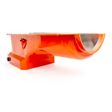 Strike3 Rear Sump 7 qt. 8.25 in. Deep Drag Race Engine Oil Pan - Steel ST1395421