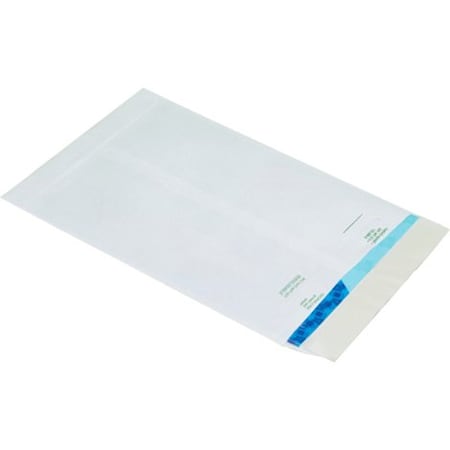 Box Packaging Ship-Lite Flat Envelopes, 6"W x 9"L, White, 100/Pack SLF0609WH