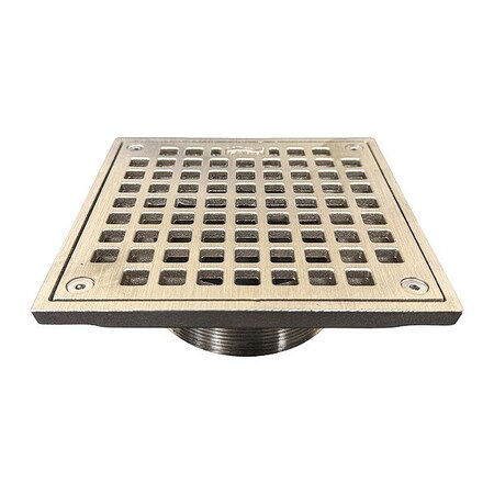 Jay R. Smith Manufacturing Strainer, Bronze, Square, 5-5/8 in L B06NBU