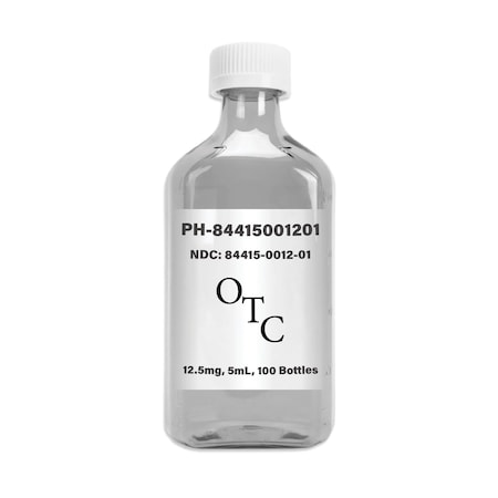 Everpharm Diphenhydramine HCl, 12.5mg, Liquid, 5mL, 100PK 09-24694