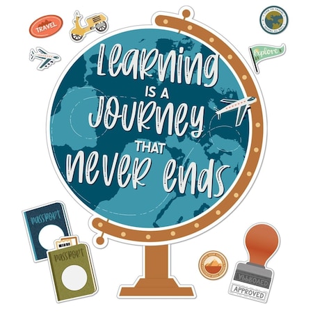 Bullicio Learning is A Journey Bulletin Board Set BU3483973
