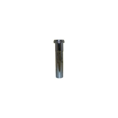 Larsen Supply Co. Slip Joint Extension Tube With Nut And Washer, 1-1/4 x 6-In. 241487