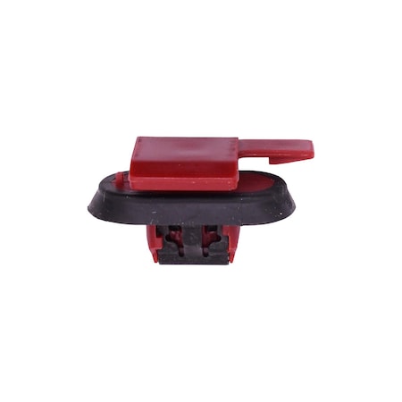 Auveco Door Sill Plate Moulding Clip with Metal Reinforcement & Sealer, 10PK 22276