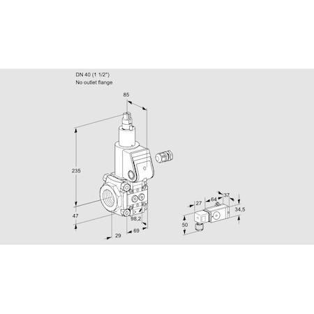 Honeywell Kromschroder VAS240/-R/LW KS88031337