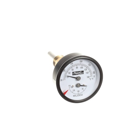 Raypak Gauge, Temp/Pressure, 50-320F/20-160C, 0-200 PSI 014647F | Zoro
