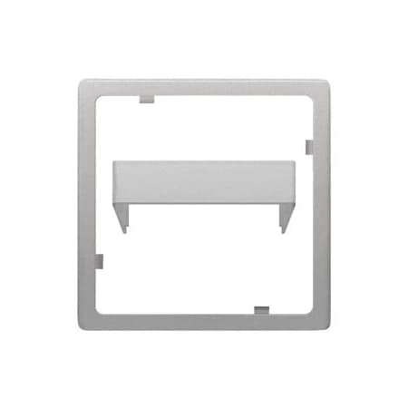 Siemens DELTA style platinum metallic adapter frame for motion detector with 5TC158x 5TG6278-5PM00