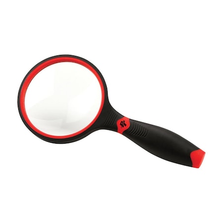 Dendesigns 2.87 in. Round 4 Times Magnifying Glass DE1677609