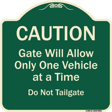 Signmission Green, 18 Inch x 18 Inch, Heavy Gauge Aluminum A-DES-G-1818-9861