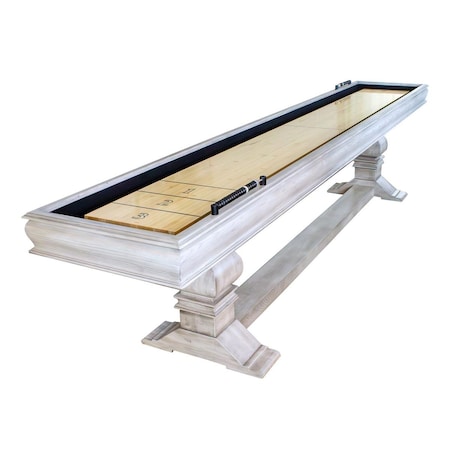Olympian Athlete 12 ft. Montecito Shuffleboard Table - Driftwood Finish OL2493962