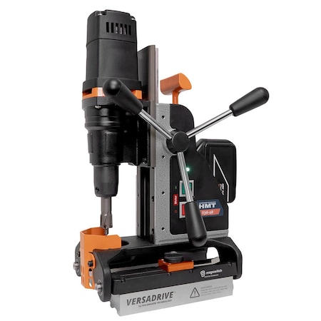 Holemaker Technology HMT Steelbor V36 PIPE Base Magnet Drill - 2 x 4.0AH, 18V Batteries in Stakit case 805036-T-025US